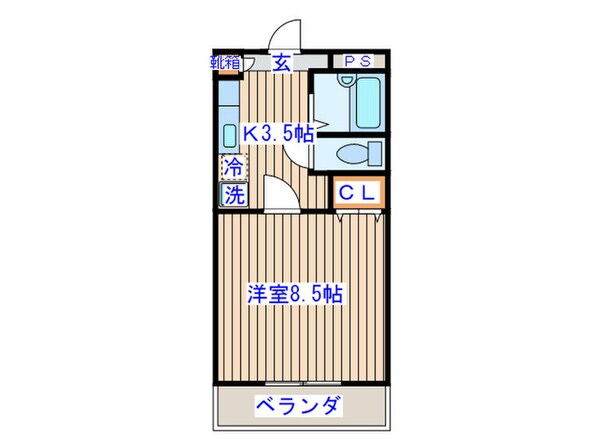 青葉パークヒルズの物件間取画像